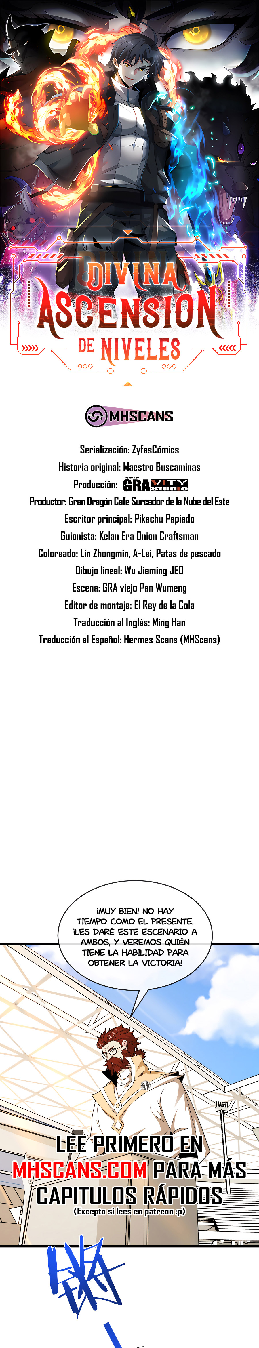 Divina Ascensión de Niveles Capítulo 100.1 - Página 3 en español