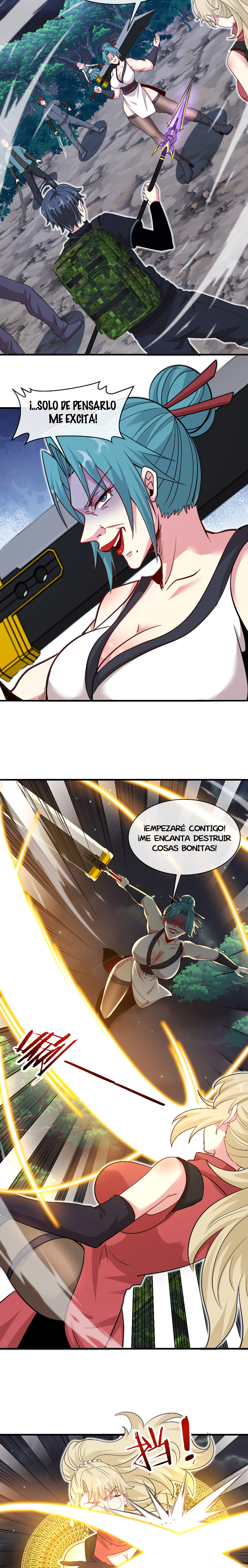 Divina Ascensión de Niveles Capítulo 112.1 - Página 6 en español