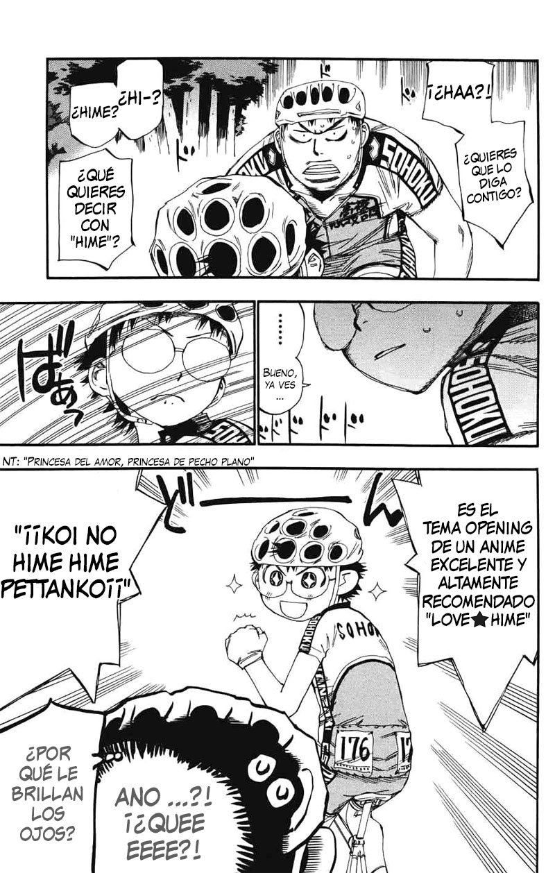 Yowamushi Pedal Capítulo 117 - Página 3 en español