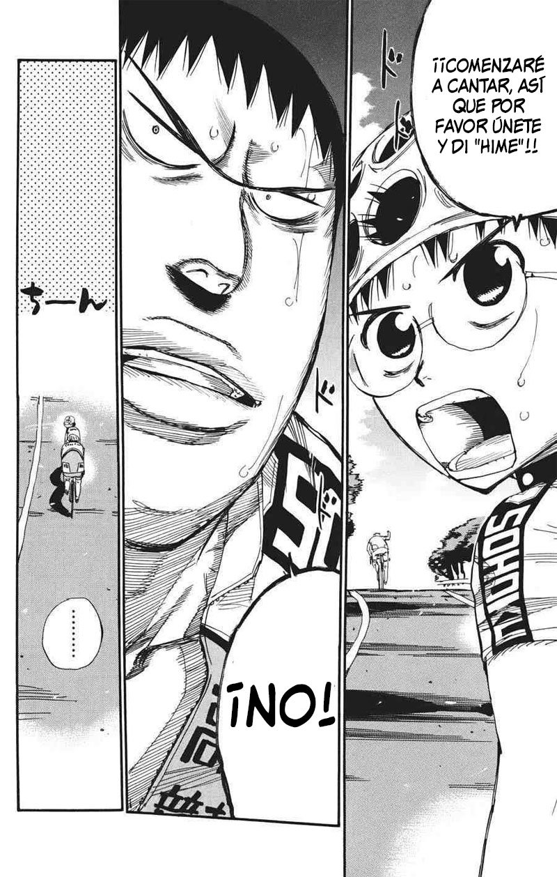 Yowamushi Pedal Capítulo 117 - Página 4 en español