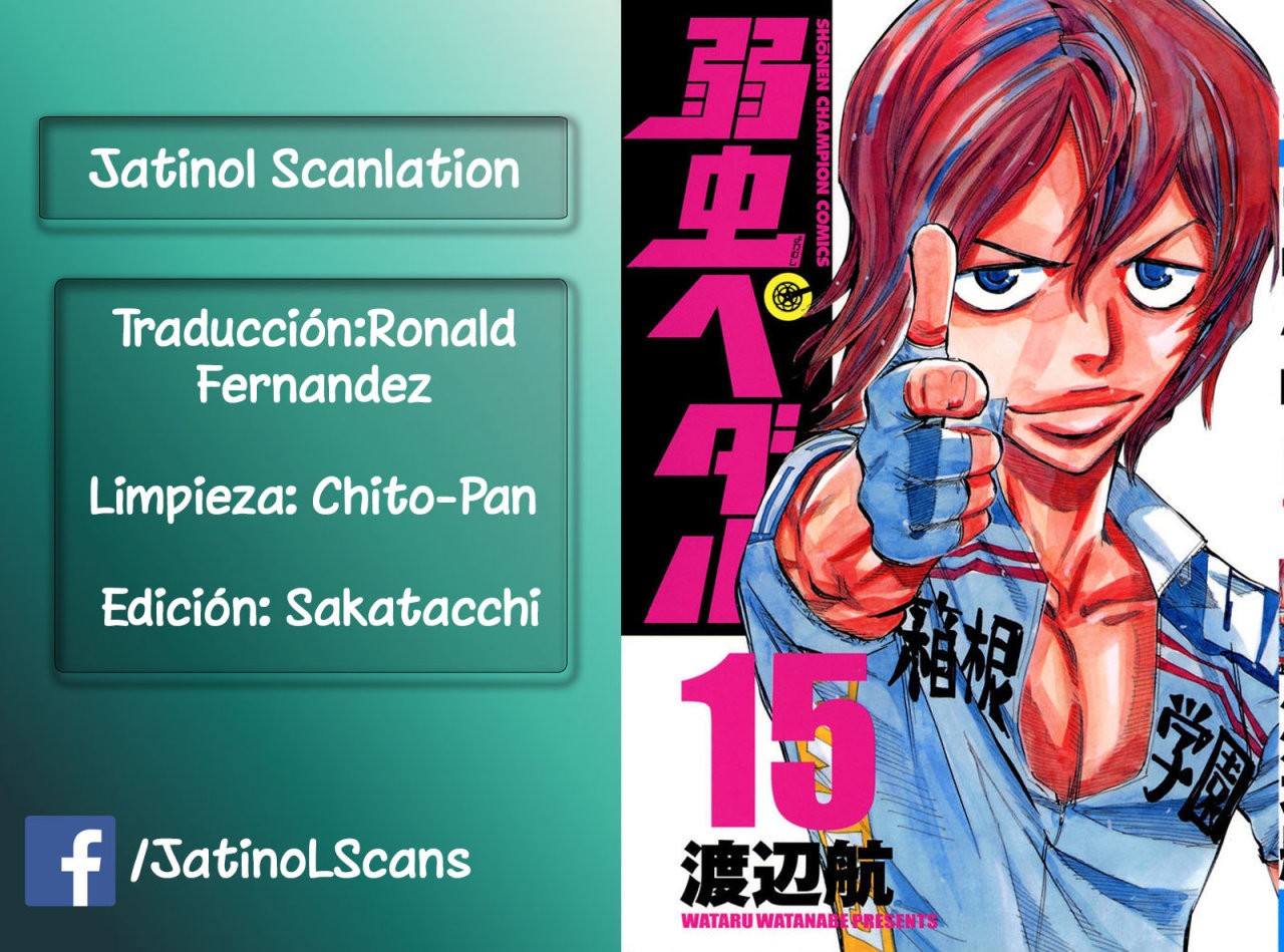 Yowamushi Pedal Capítulo 127 - Página 22 en español