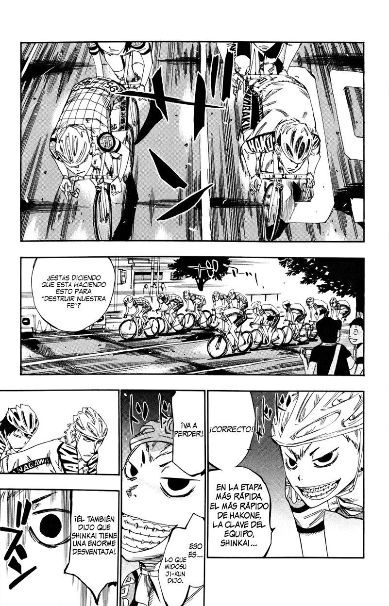 Yowamushi Pedal Capítulo 127 - Página 4 en español