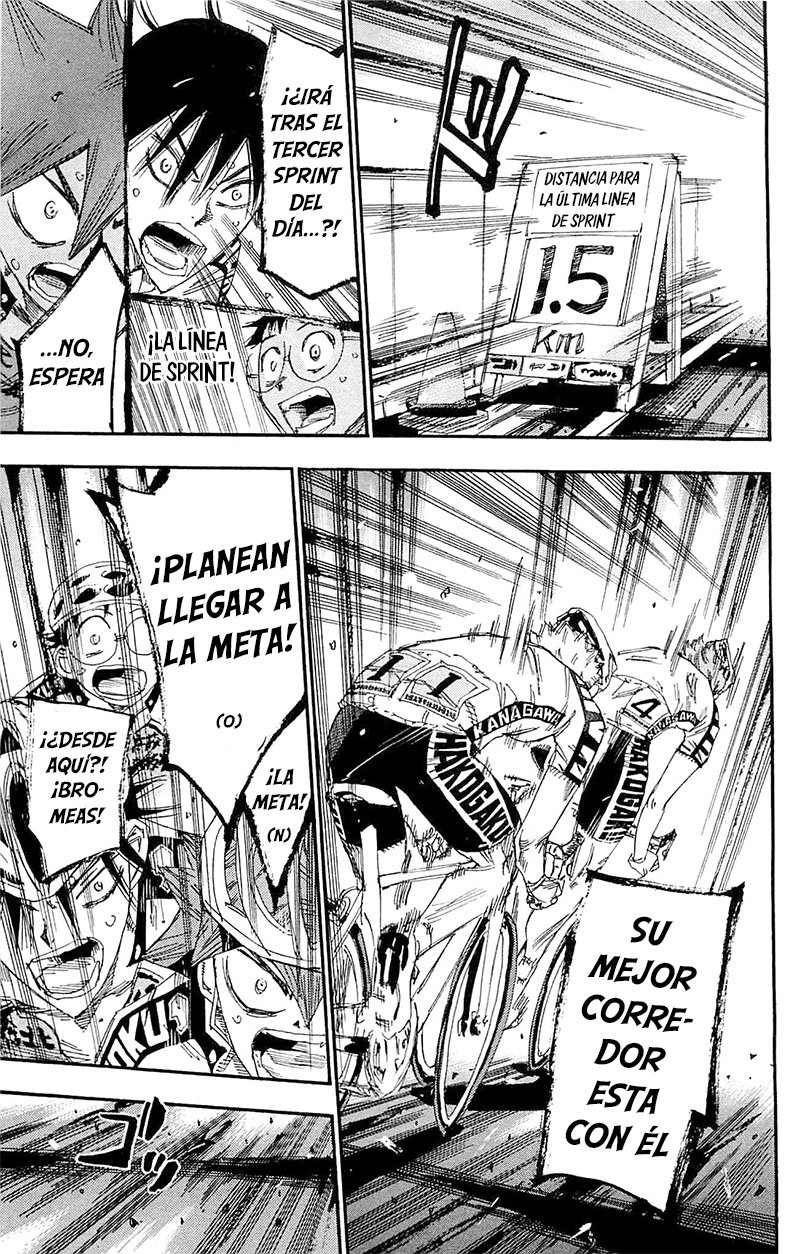 Yowamushi Pedal Capítulo 178 - Página 12 en español