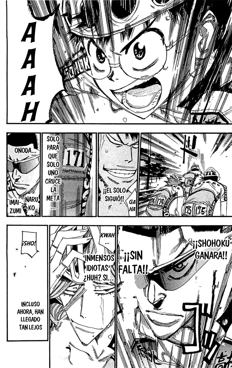 Yowamushi Pedal Capítulo 181 - Página 16 en español