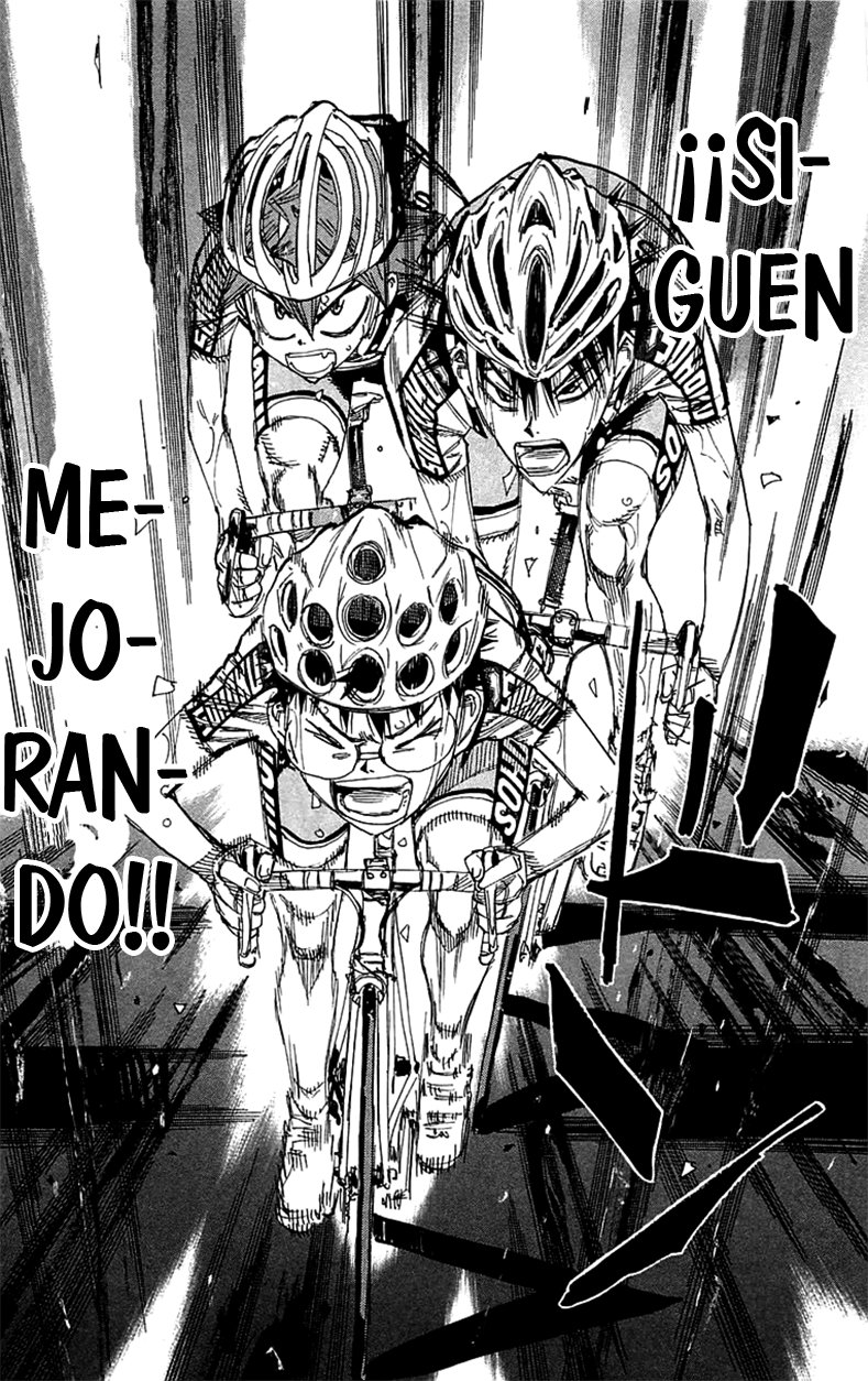 Yowamushi Pedal Capítulo 181 - Página 17 en español