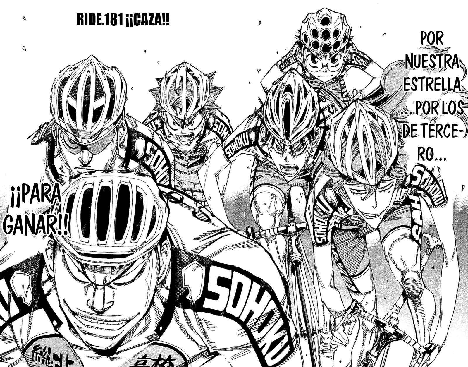 Yowamushi Pedal Capítulo 181 - Página 3 en español