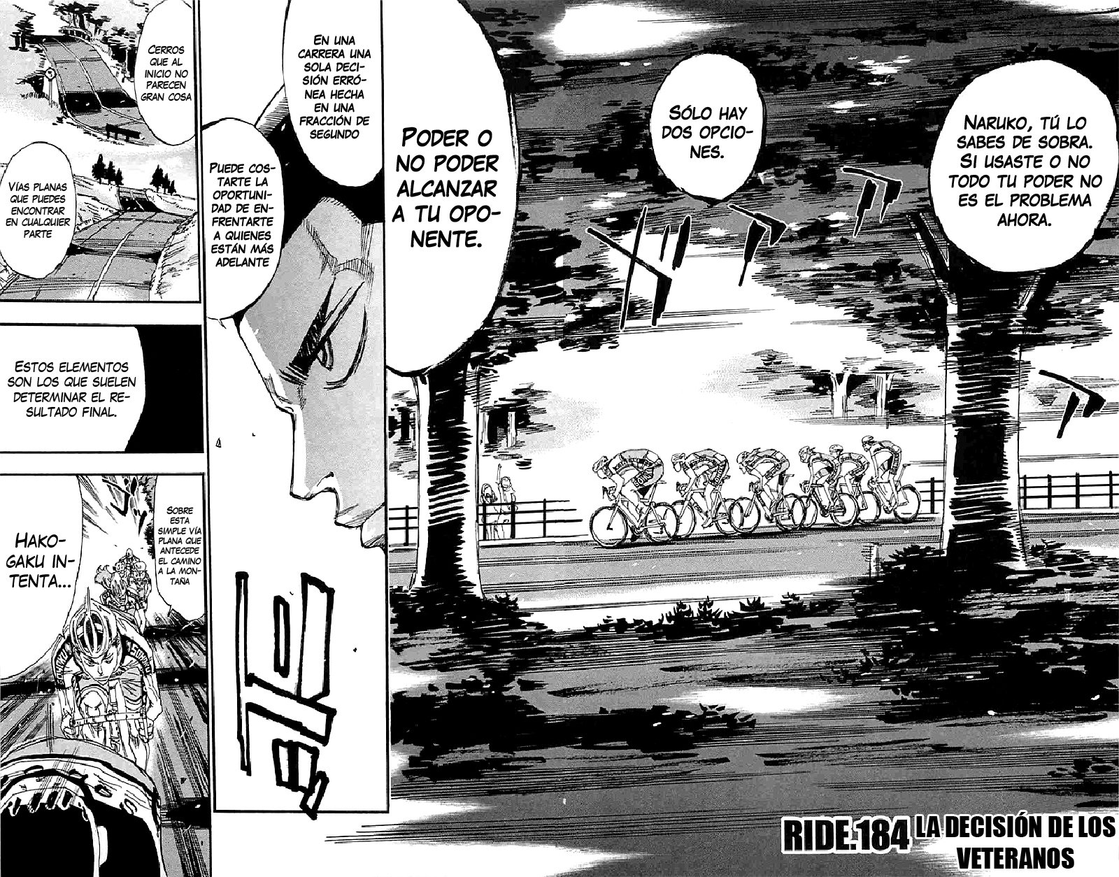 Yowamushi Pedal Capítulo 184 - Página 5 en español