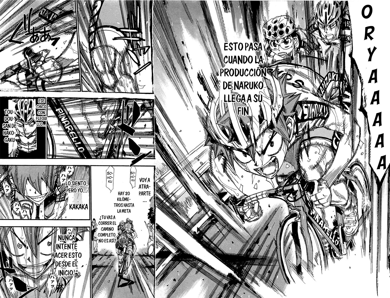 Yowamushi Pedal Capítulo 194 - Página 5 en español