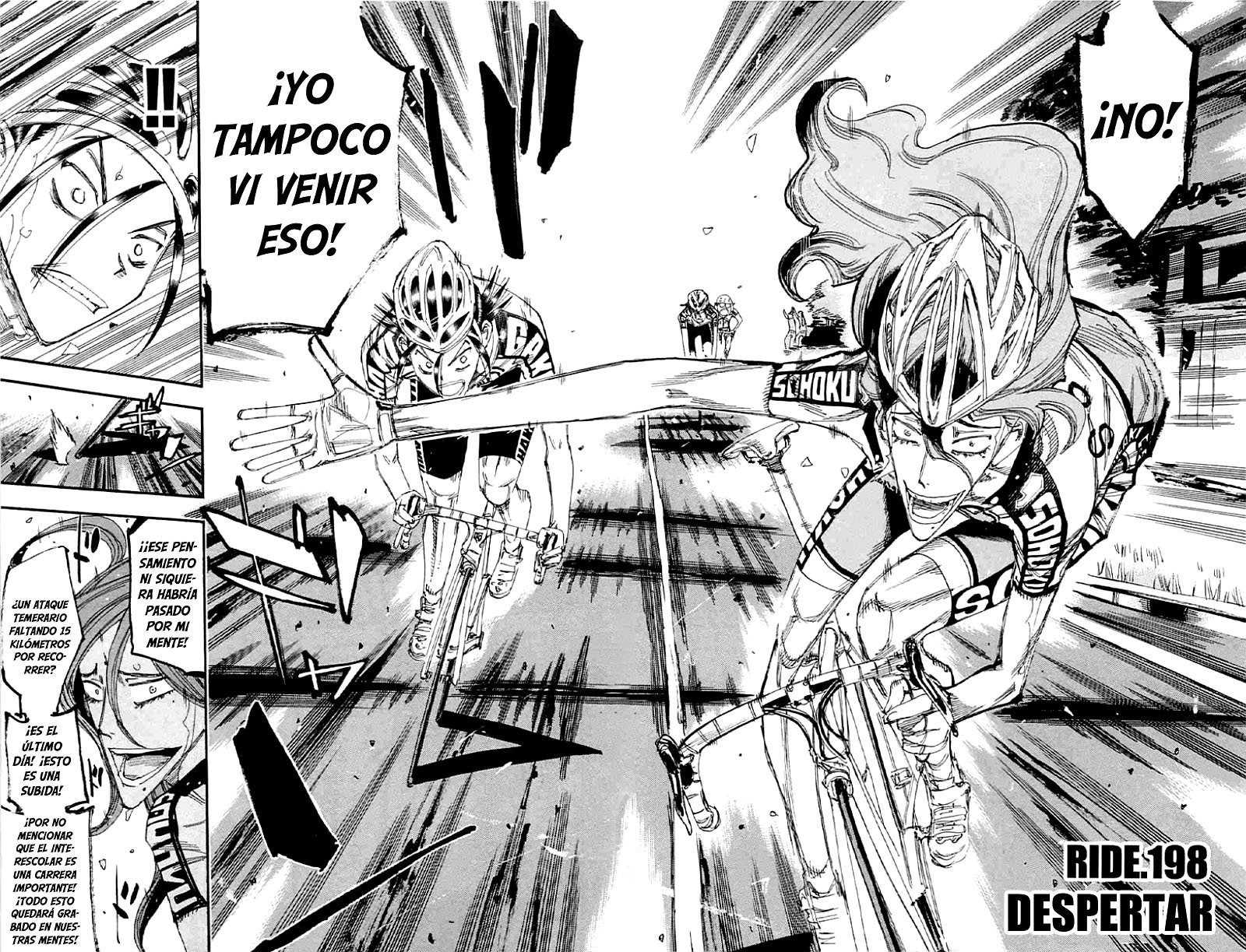 Yowamushi Pedal Capítulo 198 - Página 3 en español