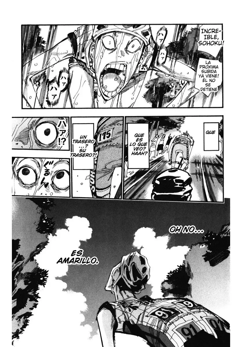 Yowamushi Pedal Capítulo 214 - Página 19 en español