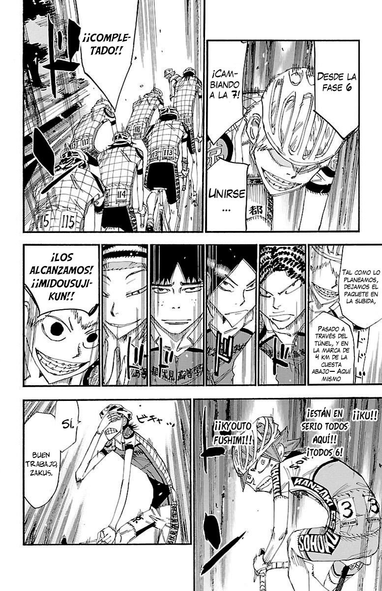 Yowamushi Pedal Capítulo 373 - Página 10 en español