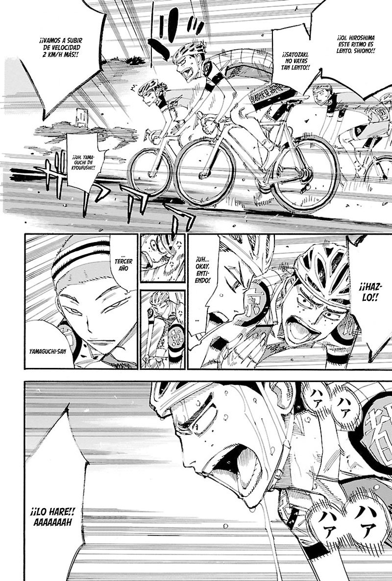 Yowamushi Pedal Capítulo 433 - Página 12 en español