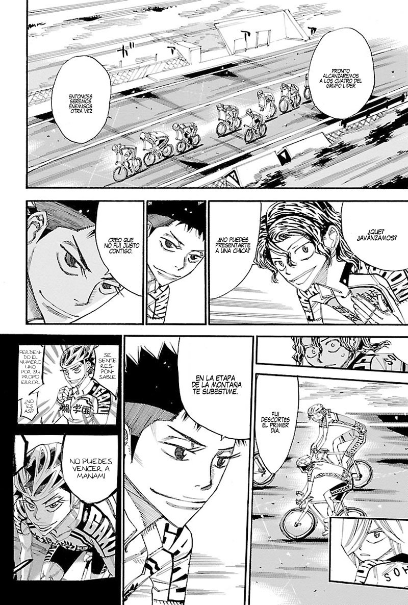 Yowamushi Pedal Capítulo 433 - Página 14 en español