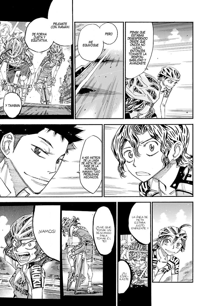 Yowamushi Pedal Capítulo 433 - Página 15 en español