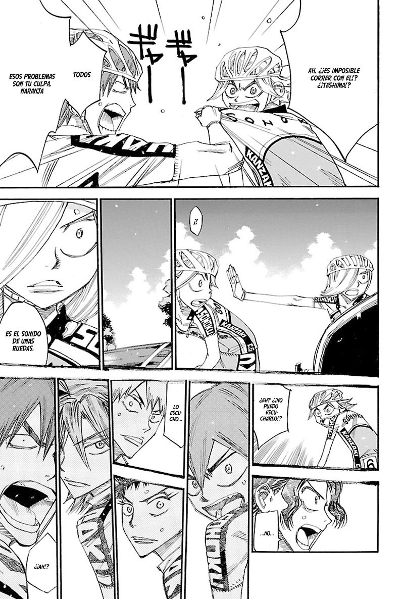 Yowamushi Pedal Capítulo 433 - Página 17 en español