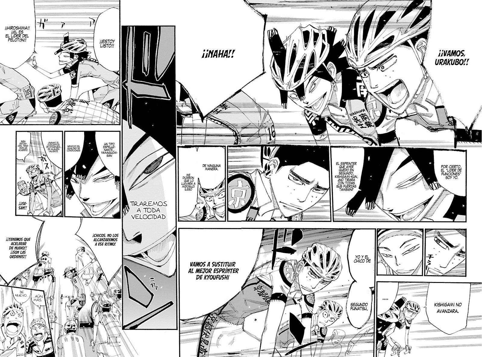 Yowamushi Pedal Capítulo 433 - Página 8 en español