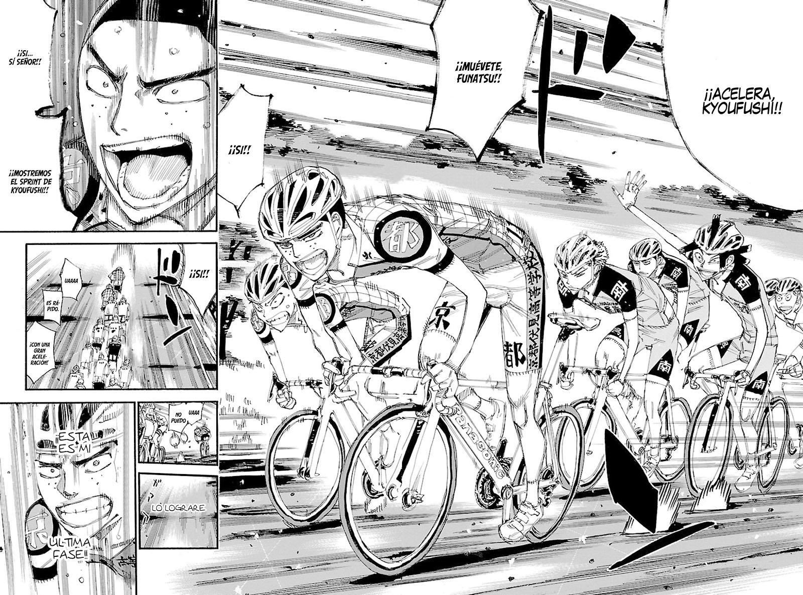 Yowamushi Pedal Capítulo 433 - Página 9 en español