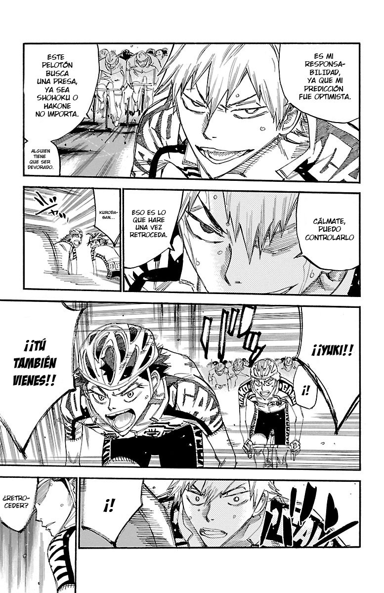 Yowamushi Pedal Capítulo 434 - Página 15 en español