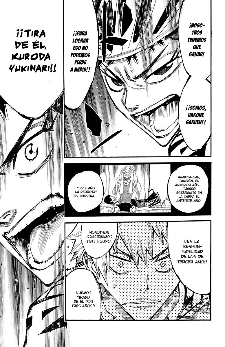 Yowamushi Pedal Capítulo 434 - Página 17 en español
