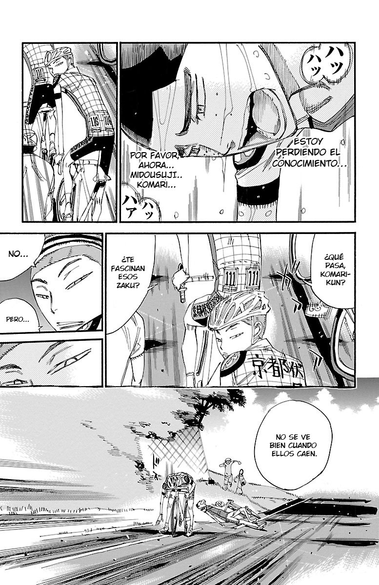 Yowamushi Pedal Capítulo 434 - Página 8 en español