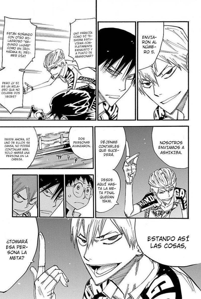 Yowamushi Pedal Capítulo 469 - Página 10 en español