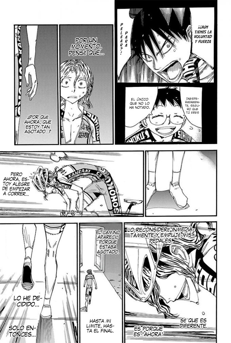 Yowamushi Pedal Capítulo 469 - Página 16 en español