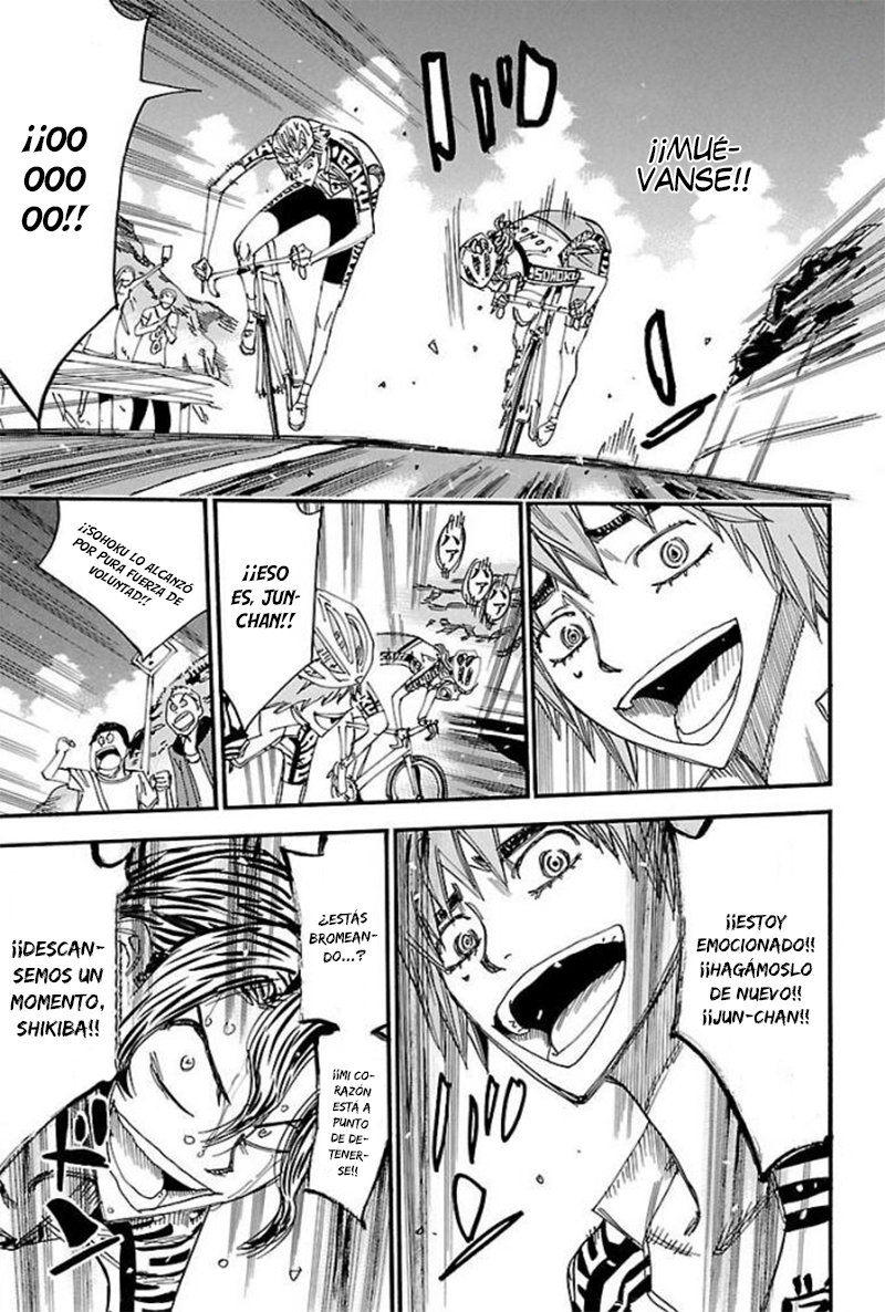 Yowamushi Pedal Capítulo 469 - Página 8 en español