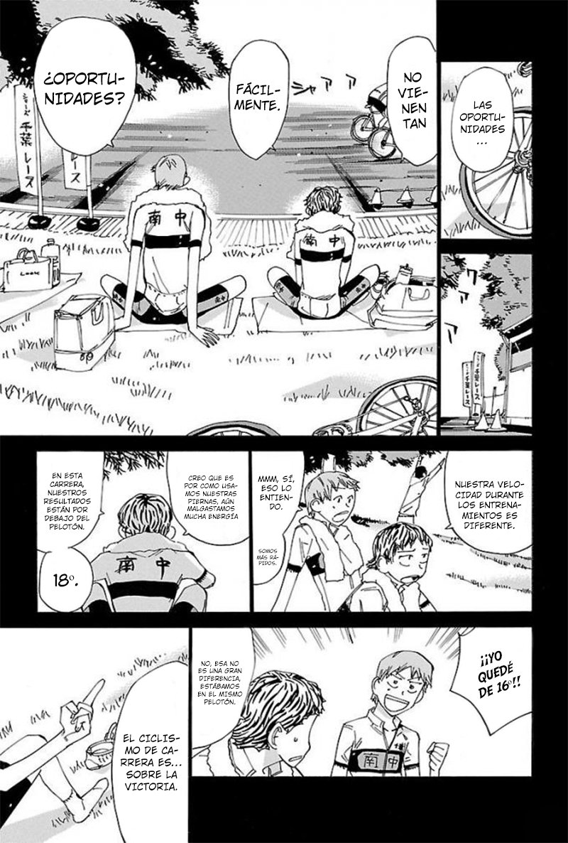 Yowamushi Pedal Capítulo 471 - Página 18 en español