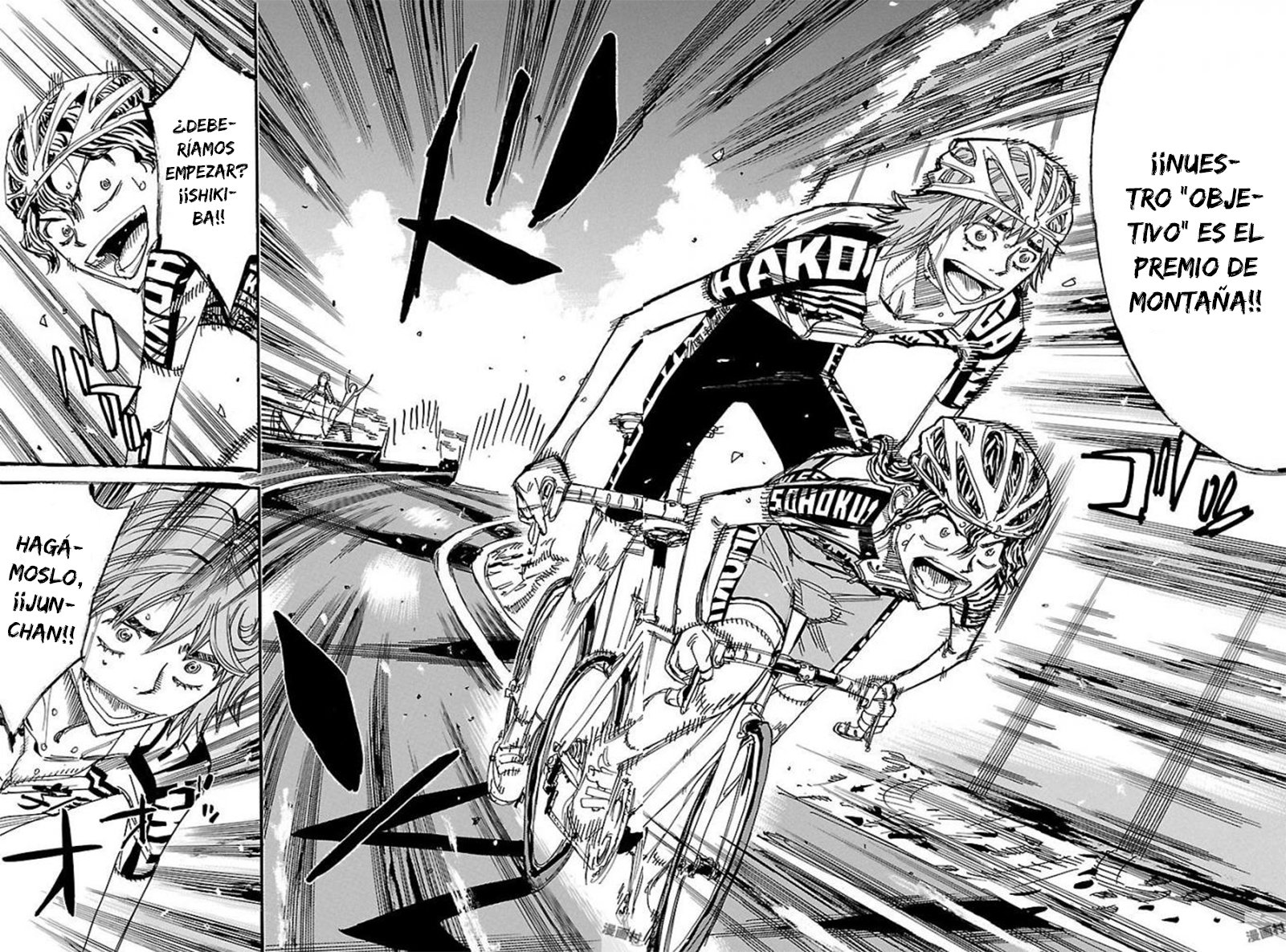 Yowamushi Pedal Capítulo 473 - Página 16 en español