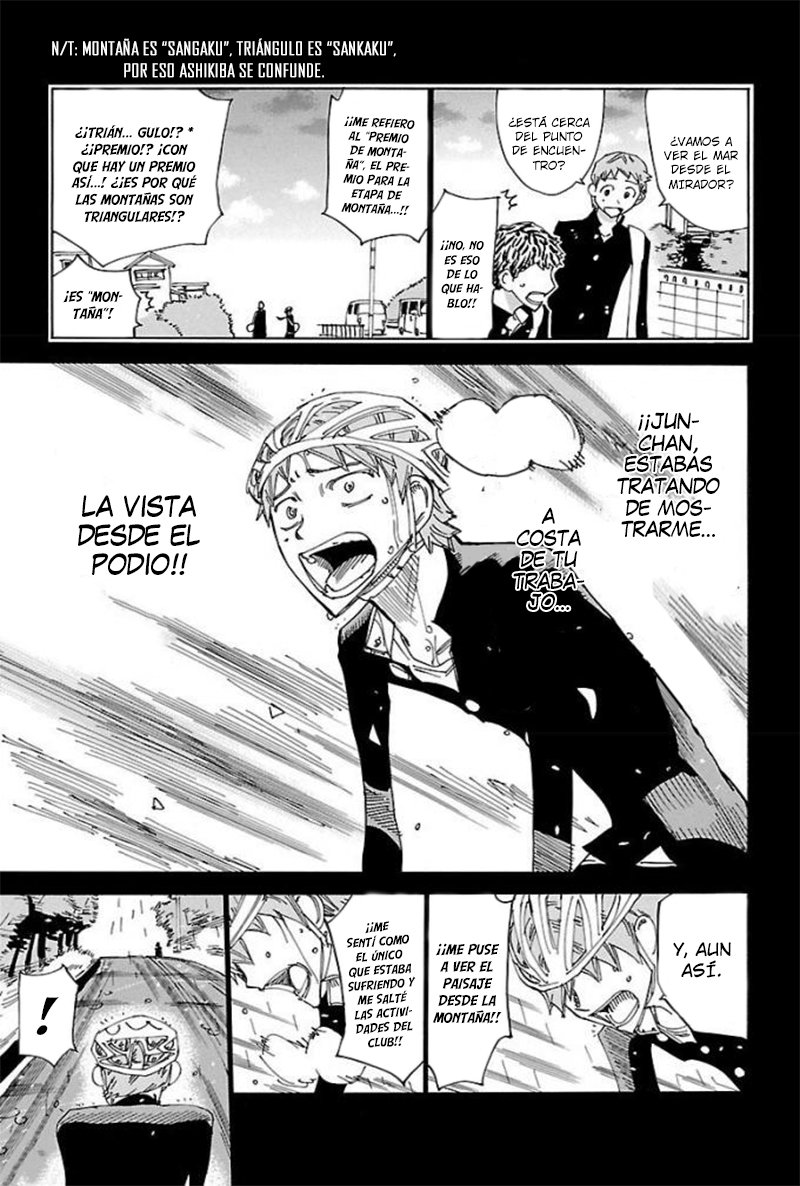 Yowamushi Pedal Capítulo 473 - Página 5 en español