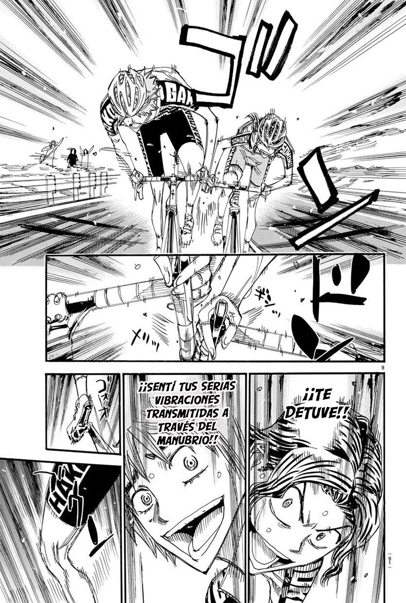 Yowamushi Pedal Capítulo 474 - Página 10 en español