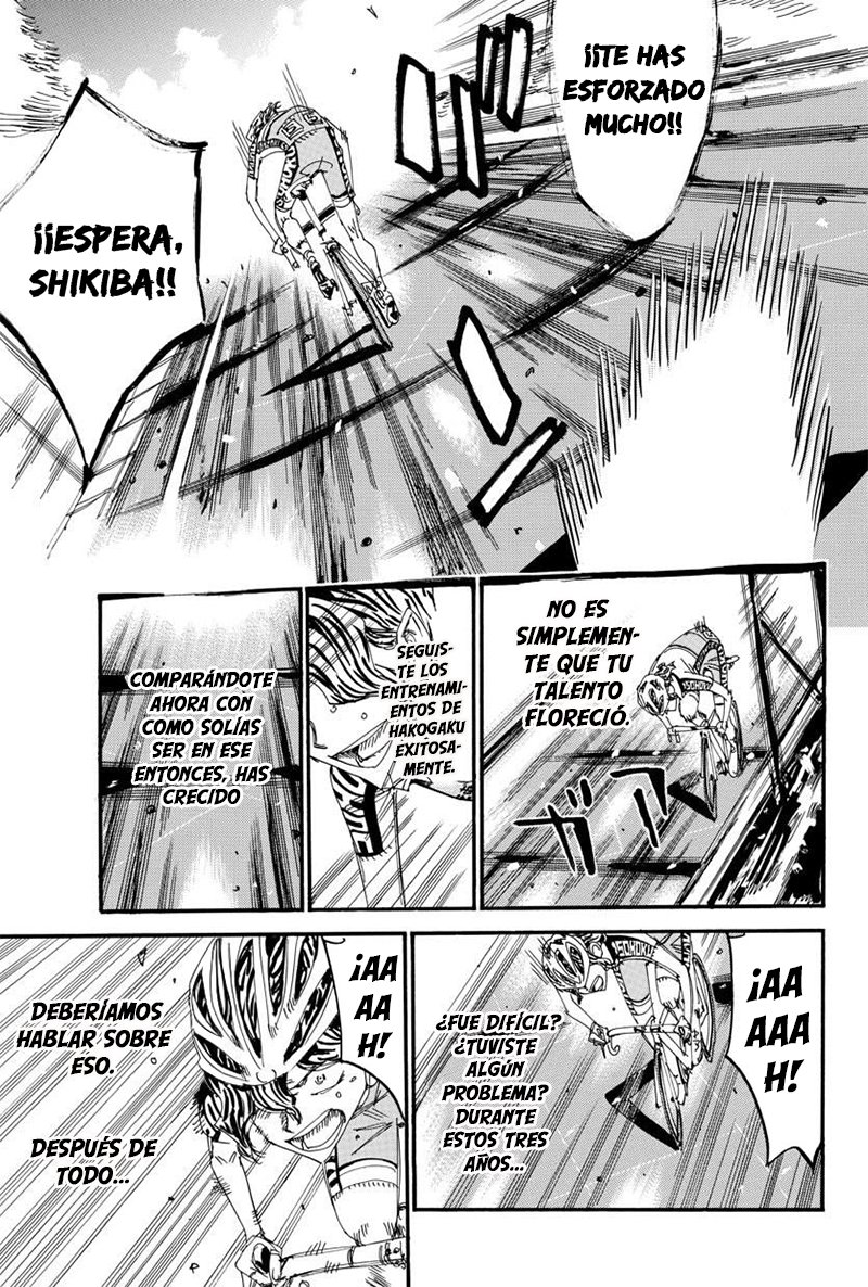 Yowamushi Pedal Capítulo 474 - Página 14 en español