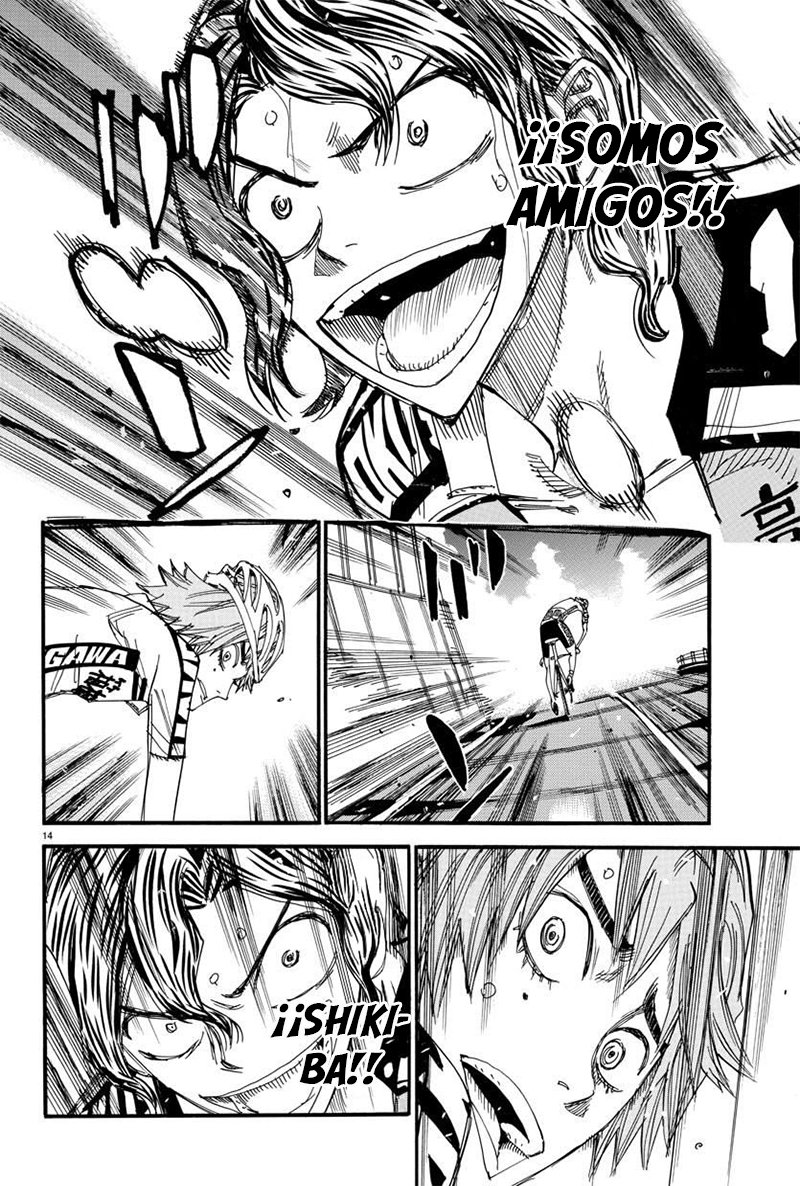 Yowamushi Pedal Capítulo 474 - Página 15 en español