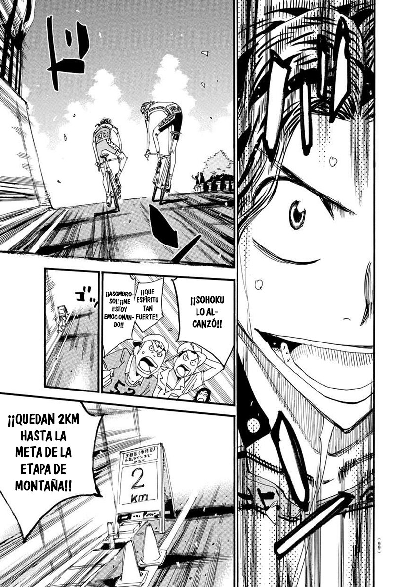 Yowamushi Pedal Capítulo 474 - Página 18 en español