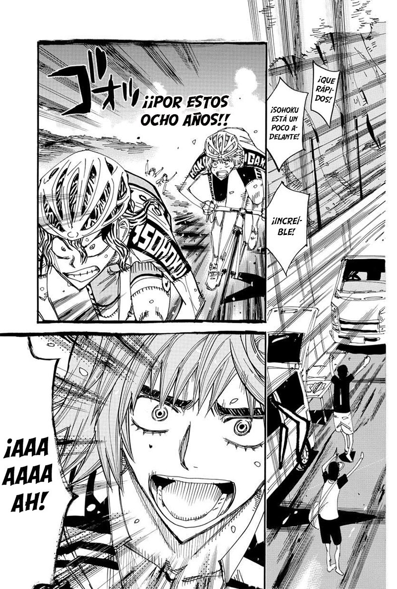 Yowamushi Pedal Capítulo 474 - Página 4 en español