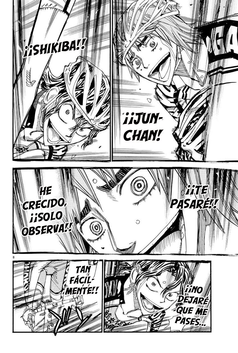 Yowamushi Pedal Capítulo 474 - Página 9 en español